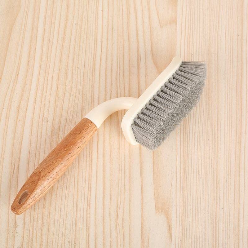 Zorzel Floor Brush Brush with Wooden Handle Cleaning Tool for Bathroom Toilet Window Household Cleaning Tools - Image 1