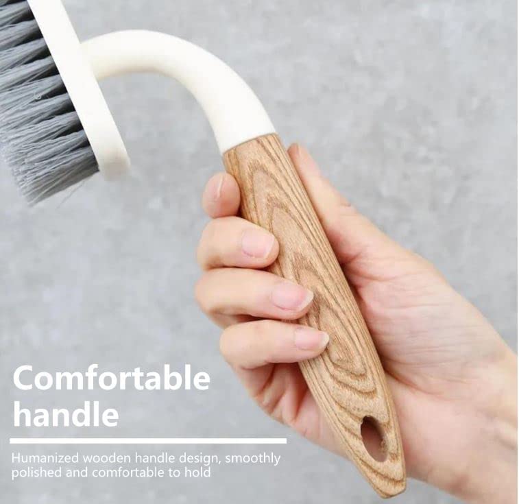 Zorzel Floor Brush Brush with Wooden Handle Cleaning Tool for Bathroom Toilet Window Household Cleaning Tools - Image 4