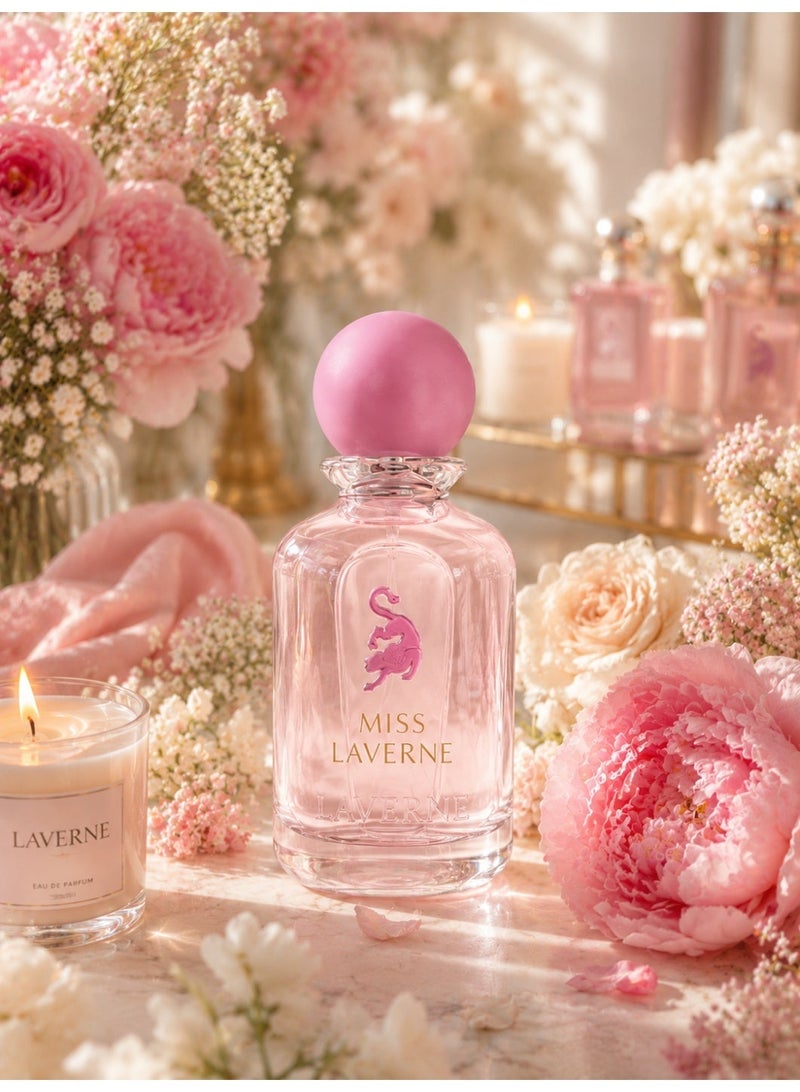 Laverne 🌸 Miss Laverne  100ML  Eau De Parfum For Women | Long Lasting Floral Musky Perfume for Daily Wear 🌸 - Image 3