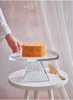 HomeHive Lucent Crystal Platter 
