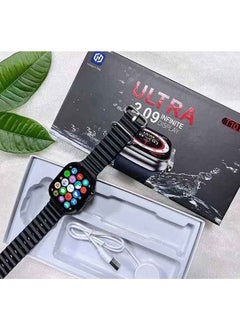 Ultra ساعة ليدي باج 8 سلسلة T10 ذكية 49MM 2.09 بوصة متوافقة مع Ios/Android  - Image 1