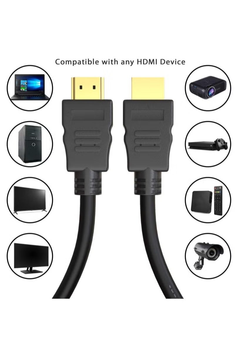 أوميكسبرو كابل HDMI عالي السرعة بطول 15 مترًا يدعم تقنية 4K Ultra HD 3D - Image 5