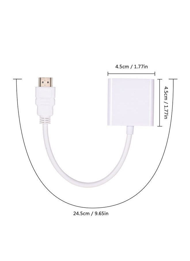 NIBEMINENT External Cable Connector for Laptop/ Projector /TV/ Computer  - Image 2