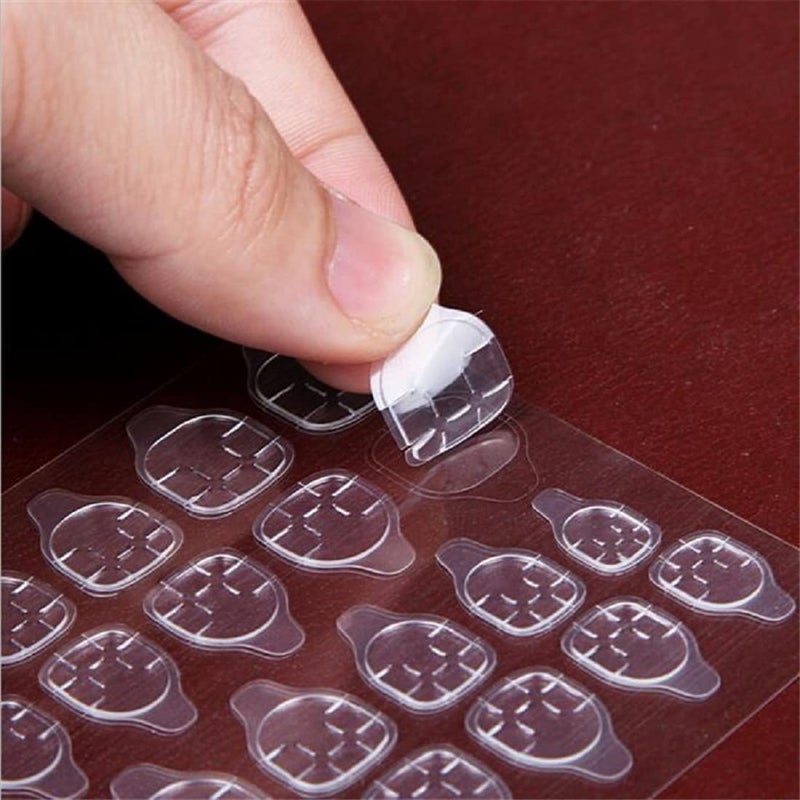 FASHIONHARBOUR Fashionharbour 24PCS Everlasting French Nails Artificial Nails Art Set Lightweight Long Lasting Easy To Use Quick Fix For Festivals Special Occasions French - Image 3