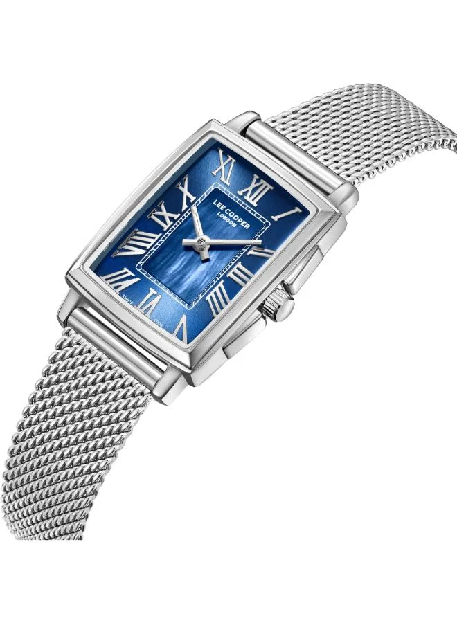 لي كوبر Women's Mesh Analog Watch LC08160.390 - 22X34 mm