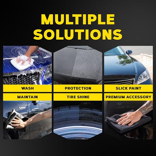 Meguiar's Meguiar’s Hybrid Ceramic Starter Kit - Premium Car Detailing Kit Includes Car Wash and Wax, Car Wax, Spray Detailer, and Tire Shine All with Advanced Hybrid Ceramic Chemistry for Amazing Protection - Image 3