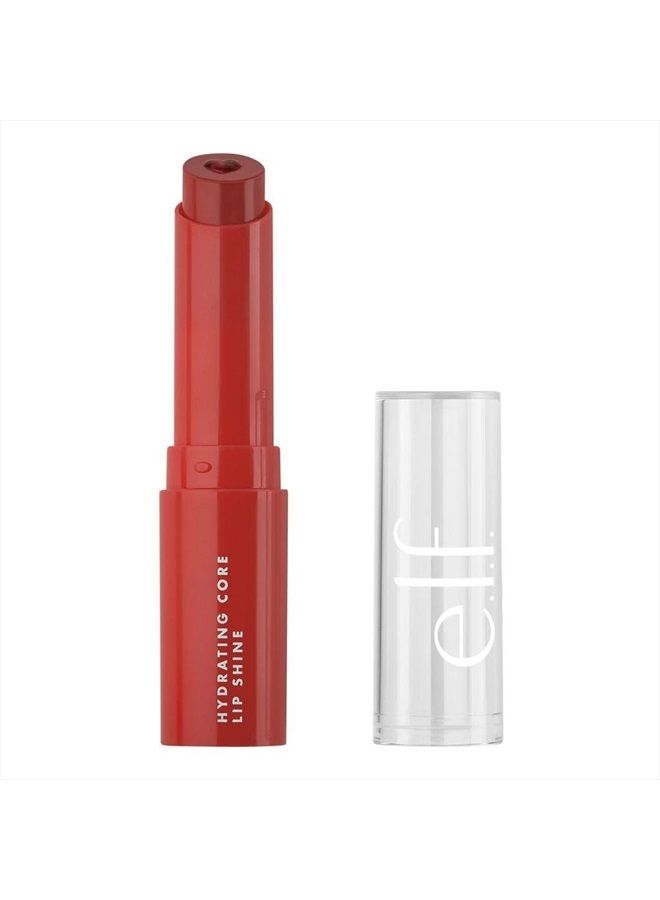 elf Hydrating Core Lip Shine, Conditioning & Nourishing Lip Balm, Sheer Color Tinted Chapstick, Giddy, 0.09 Oz - Image 1