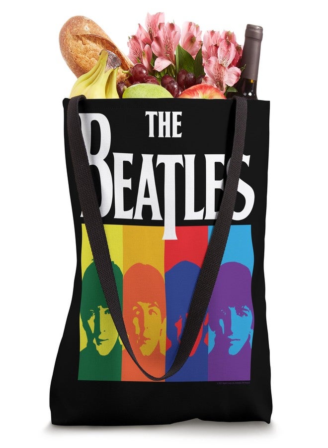 The Beatles - Group Colorblock Tote Bag - Image 4