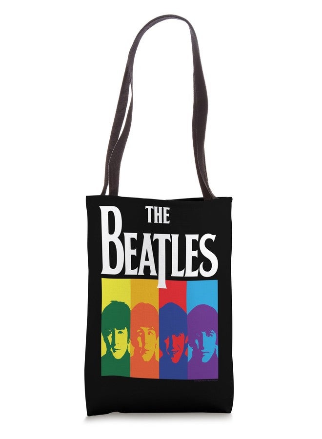 The Beatles - Group Colorblock Tote Bag - Image 1
