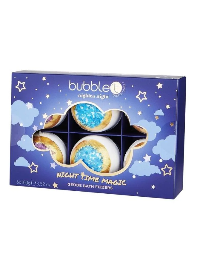 bubble t cosmetics Geode Sleep Fizzer Set 6 x 100g