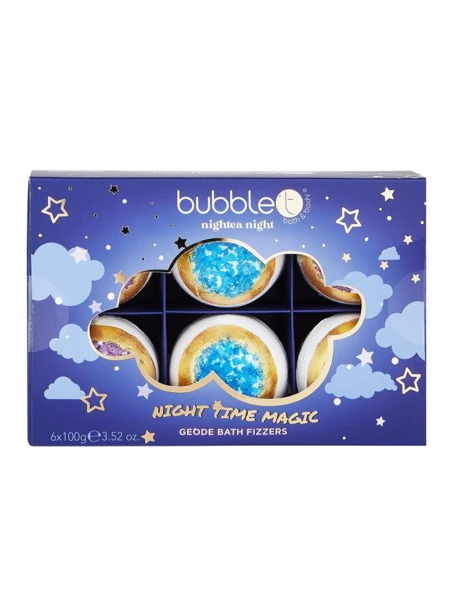 bubble t cosmetics Geode Sleep Fizzer Set 6 x 100g