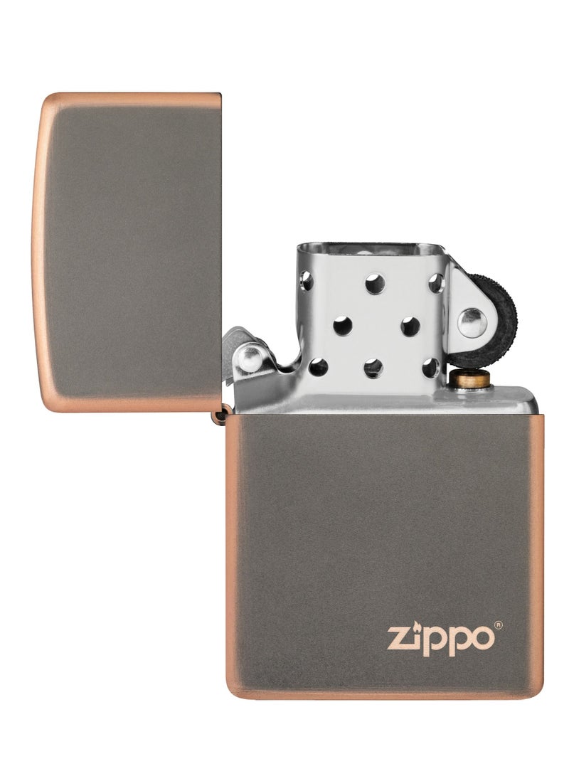 Zippo 49839Zl 49839 Rustic Bronze Logo Windproof Lighter - Image 4
