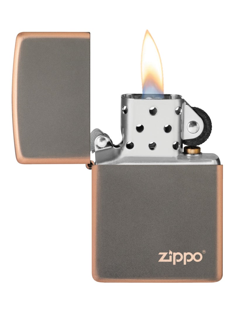 Zippo 49839Zl 49839 Rustic Bronze Logo Windproof Lighter - Image 3