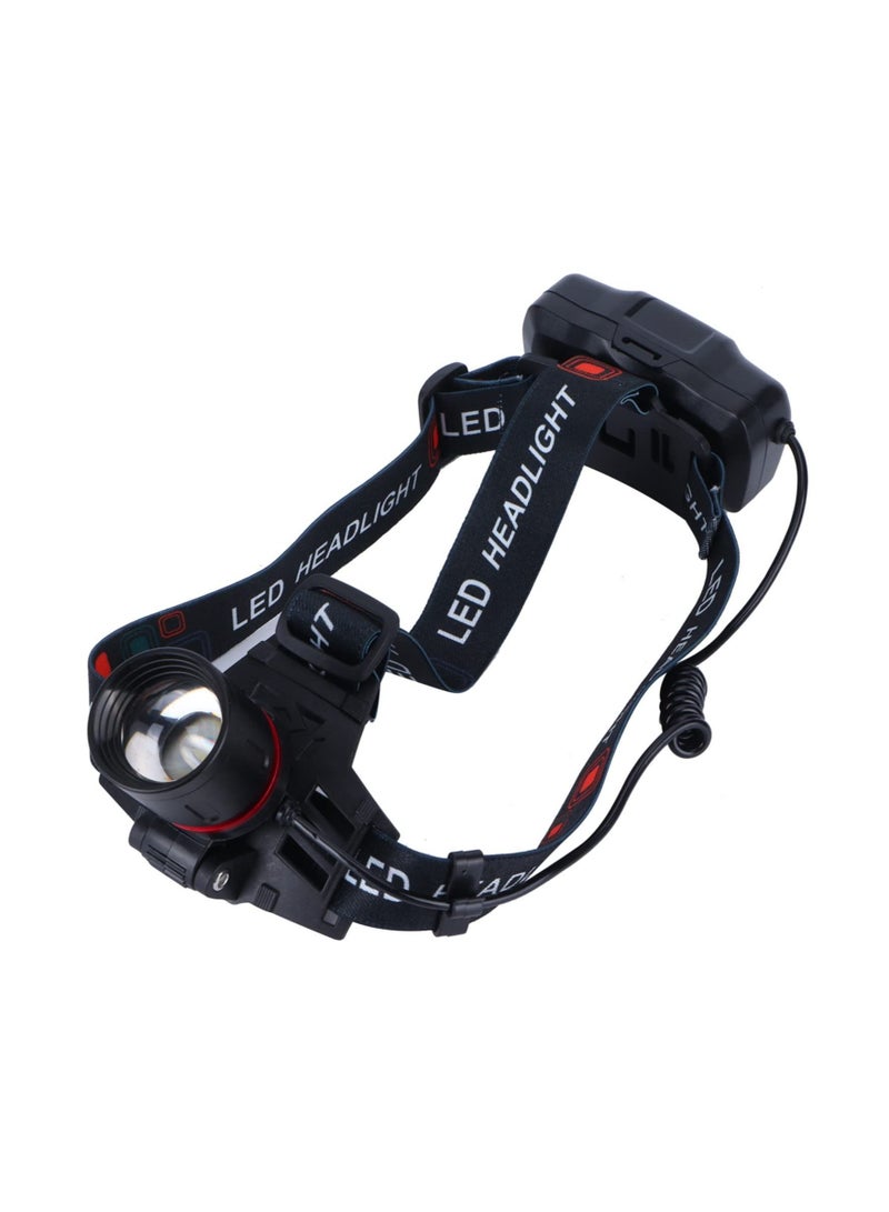 Headlamp Rechargeable, High Brightness Green Light Headlight USB Charging Waterproof Drop-proof for Hunting Fishing Hiking Cycling(Battery Included) - Image 3