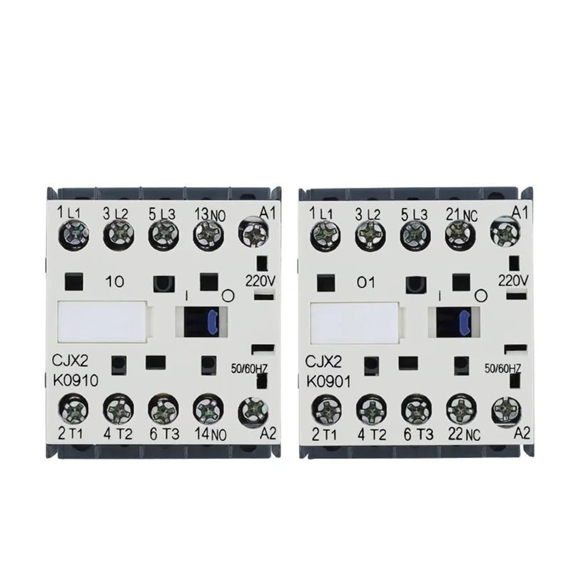CJX2K1601 AC Contactor 220V Coil Voltage 9A 12A 16A 3 Main 1NO 1NC 230V 110V 24V 50Hz 60Hz - Image 1