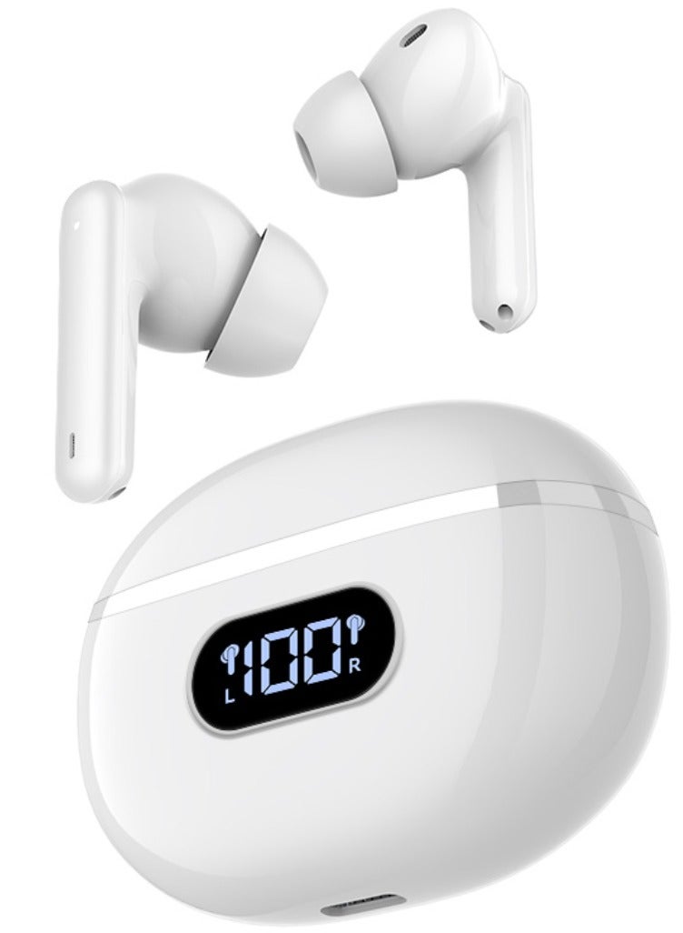 JBLTM Wireless earphones, Bluetooth 5.3 in-ear earphones, waterproof earphones, touch-screen with microphone and charging box, LED display, portable travel office  - Image 1