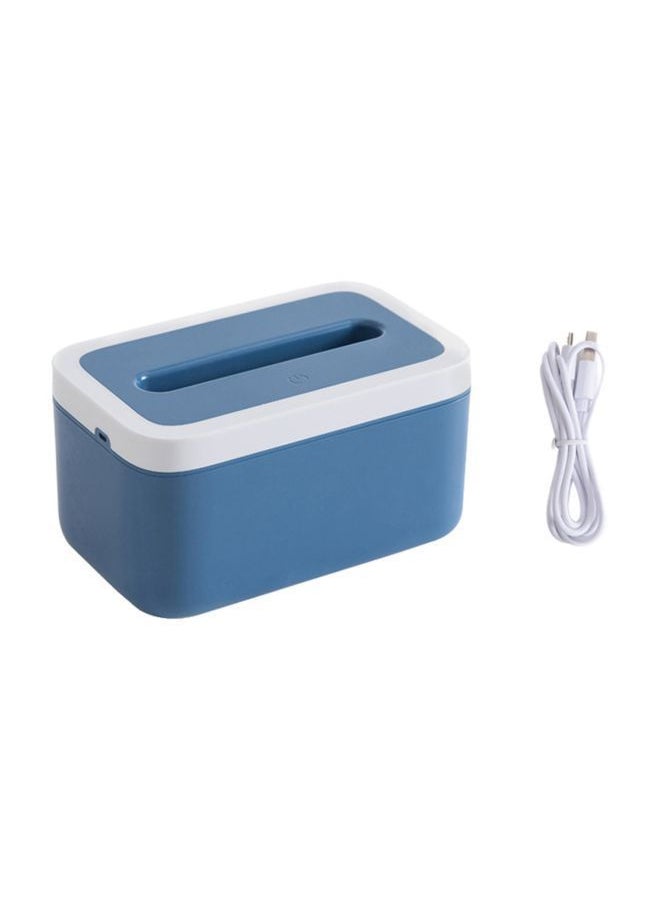 NIBEMINENT - USB Touch Control Paper Towel Dispenser With Light Blue 20x11x12.3centimeter - Image 1