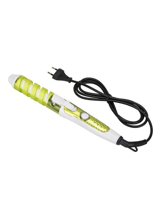 NIBEMINENT Professional Salon Hair Curler Green/White - Image 3