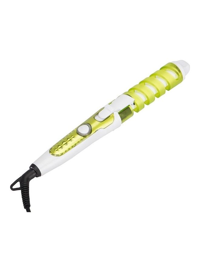 NIBEMINENT Professional Salon Hair Curler Green/White - Image 2