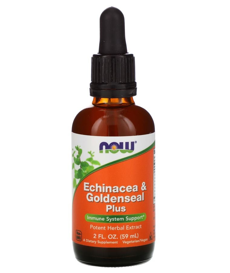 now Echinacea & Goldenseal Plus 2 fl oz (59 ml)