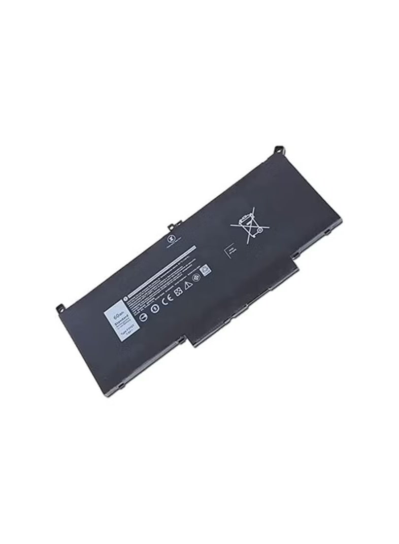 F3YGT Replacement Laptop Battery for Dell Latitude 7280, 7290, 7380, 7390, 7480, 7490, E7280 Series 60Wh 7.6V Li-ion Compatible with 0F3YGT, P73G002, P73G001, 2X39G - Image 2