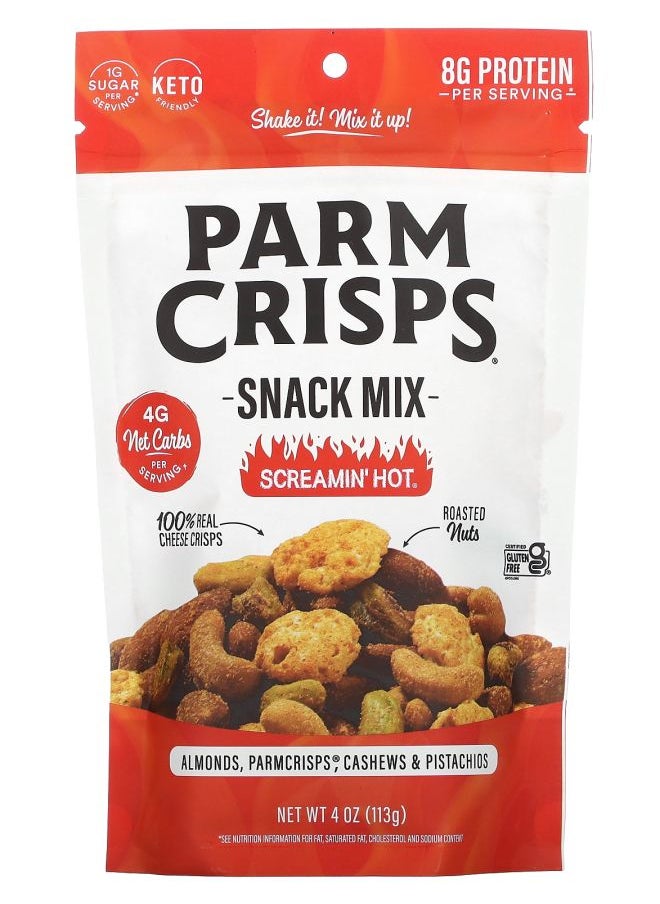 PARM CRISPS Snack Mix Screamin' Hot 4 oz (113 g) 