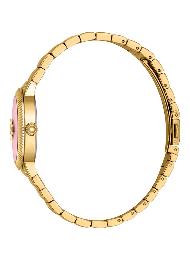 Just Cavalli جست كافالي ليدي بونتالي JC1L256M0065 - ساعة كوارتز أنثوية من الفولاذ المقاوم للصدأ 3 عقارب - Image 2