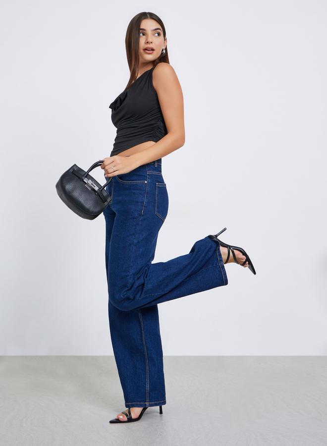 Styli Sleeveless Black Cami Top - Image 2