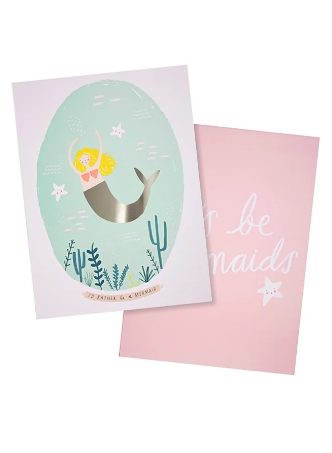 Meri Meri Mermaid Art Prints