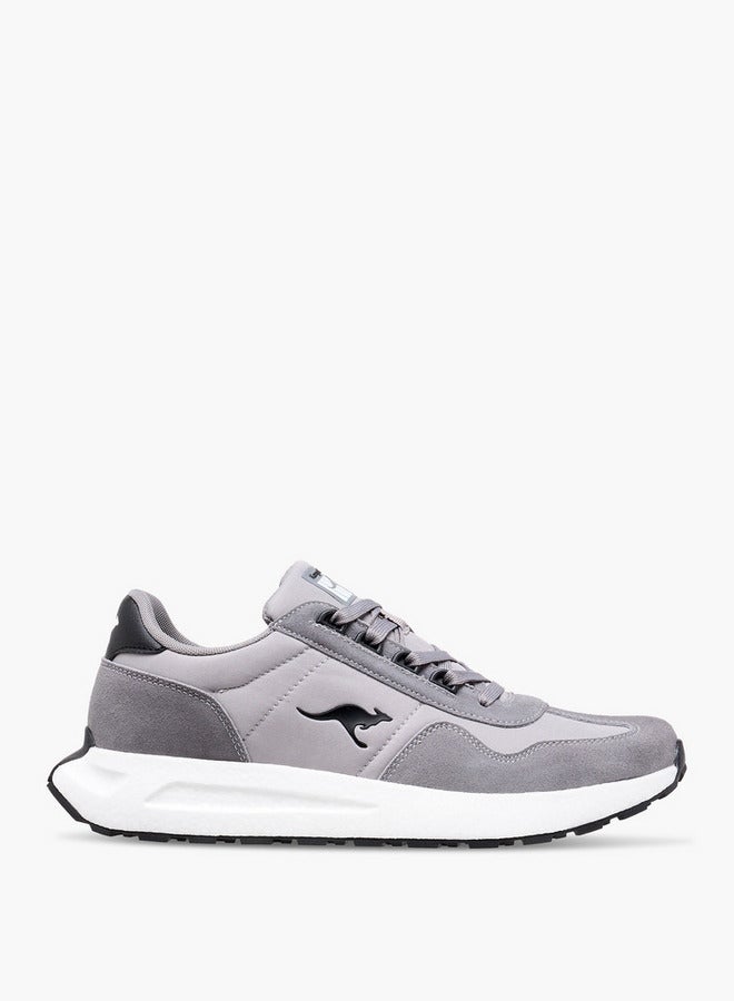 kangaROOS Men's Panelled Sports Shoes with Lace-Up Closure - Image 1
