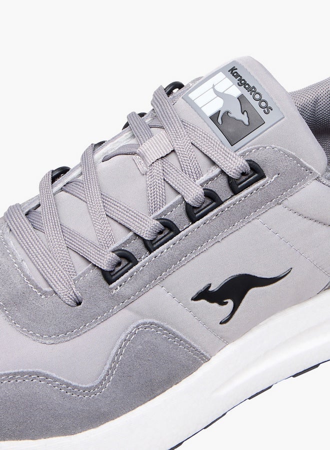 kangaROOS Men's Panelled Sports Shoes with Lace-Up Closure - Image 4