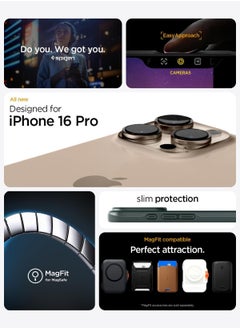 Spigen جراب ماغفيت رفيع لآيفون 16 برو مغسيف (2024) - أخضر عميق  - Image 2