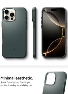 Spigen جراب ماغفيت رفيع لآيفون 16 برو مغسيف (2024) - أخضر عميق  - Image 4