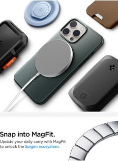 Spigen جراب ماغفيت رفيع لآيفون 16 برو مغسيف (2024) - أخضر عميق  - Image 5