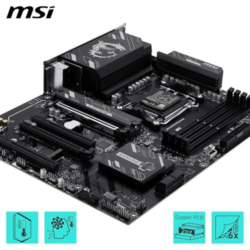 Micro Center مركز ميكرو AMD Ryzen 5 7600X معالج وحدة المعالجة المركزية مع لوحة أم MSI B850 Gaming PRO WIFI6E (ATX, AM5, DDR5, M.2 Gen5, Wi-Fi 6E) - Image 5