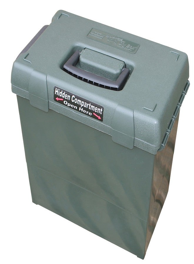MTM SPUD1-11 Sportsmen's Plus Utility Dry Box, Heavy-Duty Latch, O-Ring Sealed, USA Made, Forest Green - Image 1
