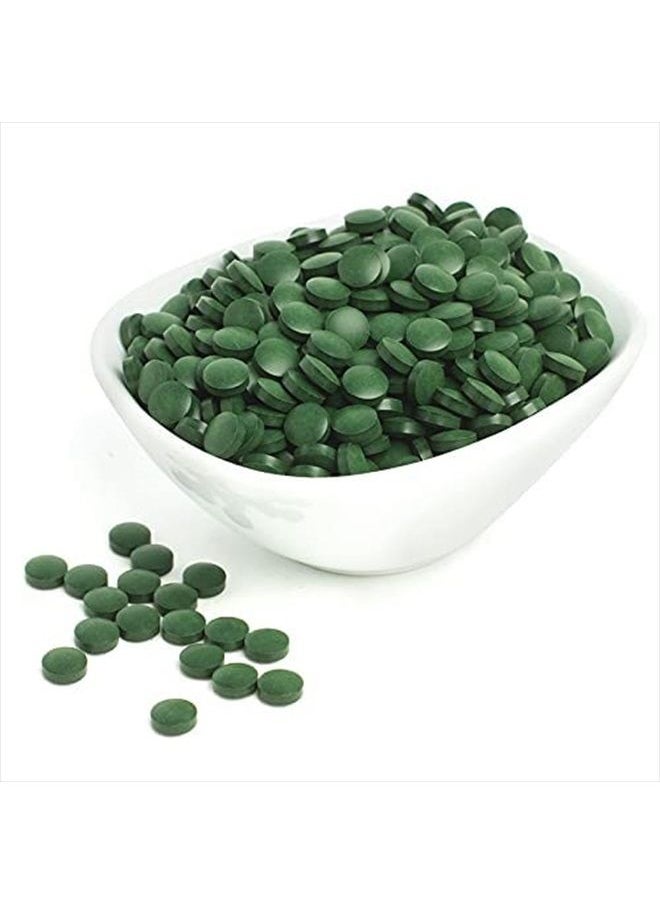 sunfood superfoods - Sunfood Raw Spirulina Chlorella Tablets, 50/50 Blend, Chlorophyll Rich, Broken Cell Wall, Blue Green Algae Superfood, Vegan, Organic & Non GMO, 100% Pure, 2 oz Bag, 228 Tablets/Bag, 250 mg/Tablet - Image 1