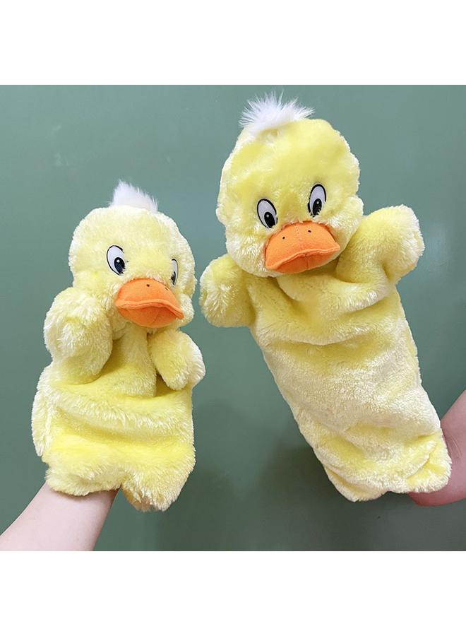 Bluejw New Suit Plush Toy Hand Doll Panda Doll Soothing Early Education Gloves Shake Tone - Image 1