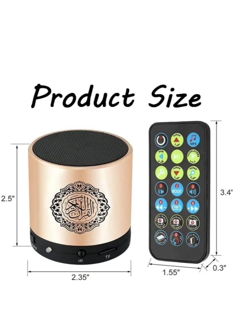 ELTRAZONE Portable Digital Quran Speaker with Remote Control over18 Reciters and 15Translations Available Quality Qur'an Speaker Arabic English French, Urdu etc Mp3 FM Radio  - Image 2