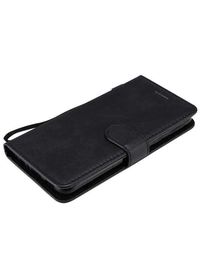 اس-توب جراب لهاتف Samsung Galaxy A01 Core، جراب جلدي واقي قابل للطي أفقيًا بلون سادة مع حامل وفتحات للبطاقات ومحفظة وإطار صورة وحبل تعليق - Image 5