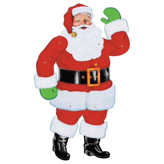 JOINTED SANTA 29INCH