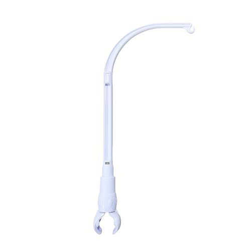 Accfore DIY 23 inches Crib Mobile Arm Nursery Mobile arm Baby Mobile Hanger, Mobile arm for Crib,The Claw Part can be Adjusted Width,DIY Toy Decoration (Crib Mobile Arm) - Image 1