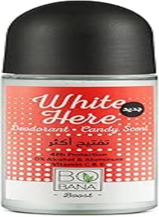 Bobana "White Here" Deodorant With Candy Scent
