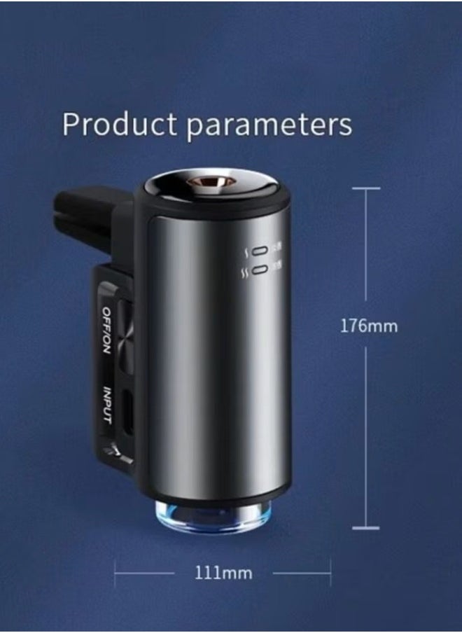 An electronic car air freshener that provides you with 3 distinct scents with two operating systems to improve the driving experience - Image 3