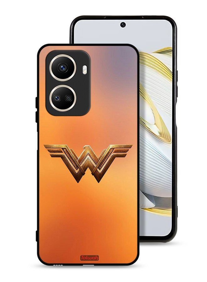 Tolwak Huawei nova 10 SE Protective Case Cover Wonder Women Logo - Image 1
