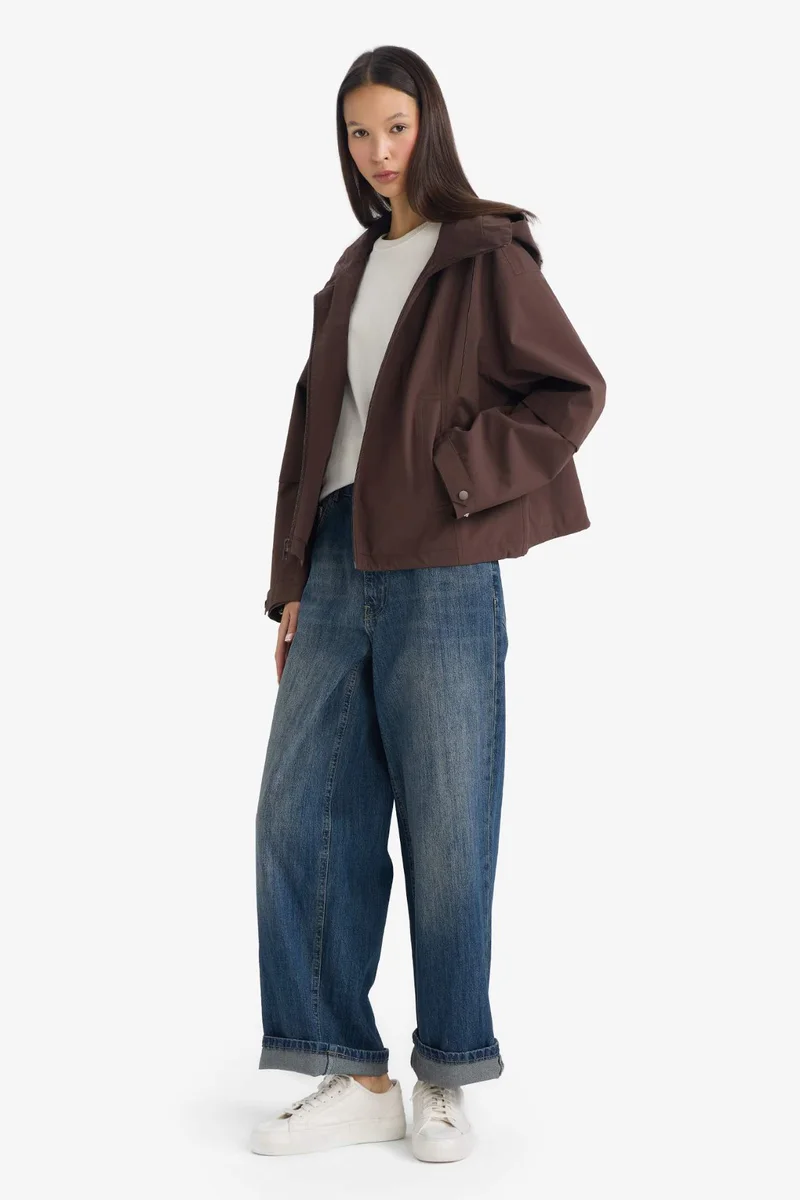 ديفاكتو Regular Fit Waterproof Raincoat