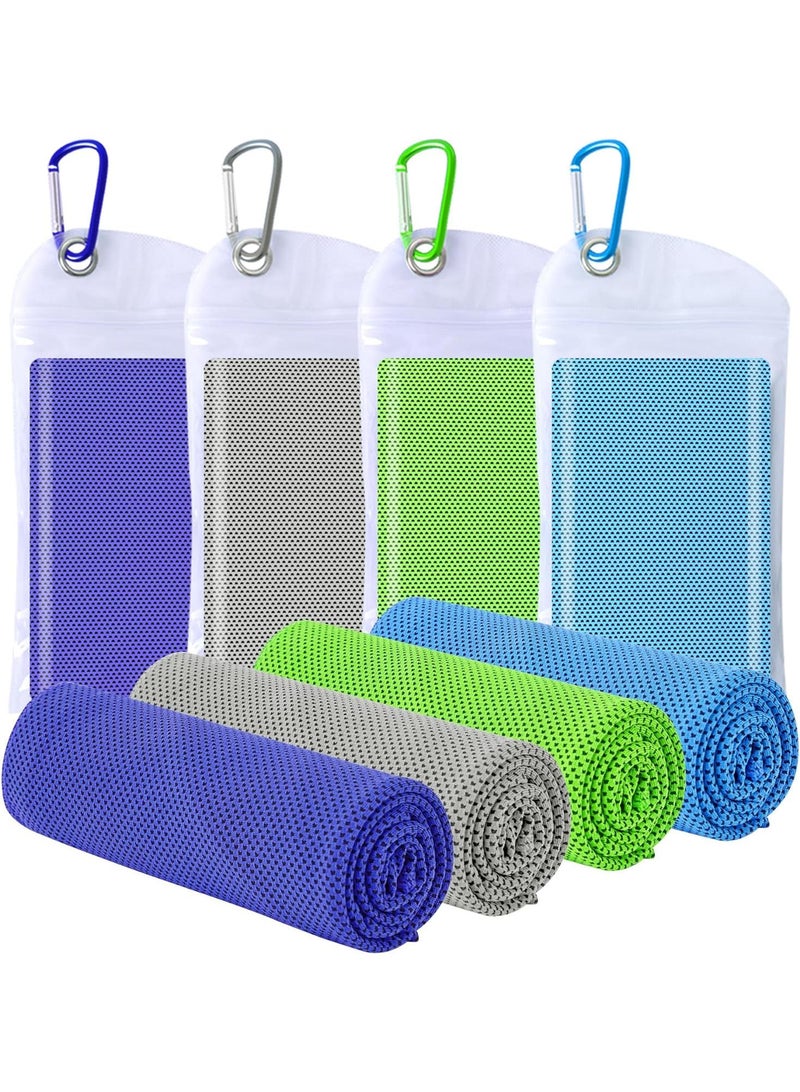 Y&D 4 Piece Sports Quick Drying Ice Towel - Image 1