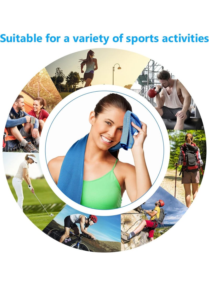 Y&D 4 Piece Sports Quick Drying Ice Towel - Image 5