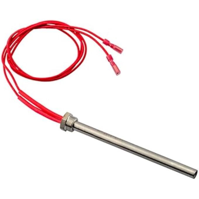 IGNITION IGNITER HOT ROD, 220V 300W WOOD PELLET STOVE IGNITION ELEMENT HEATER TUBE LIGHTER 150MM FOR HEATING DEVICE (M16 THREAD 1.5MM PITCH) - Image 1