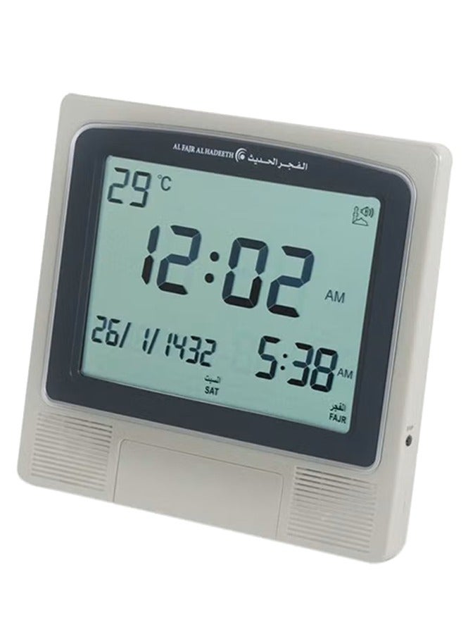 هومستر ساعة حائط الفجر الحديث رقمية بخاصية الأذان Al-209 - Image 2